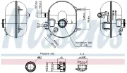 Ausgleichsbehälter, Kühlmittel NISSENS 996423