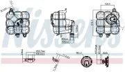 Ausgleichsbehälter, Kühlmittel NISSENS 996472
