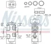Expansionsventil, Klimaanlage NISSENS 999222 Bild Expansionsventil, Klimaanlage NISSENS 999222