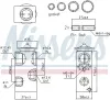 Expansionsventil, Klimaanlage NISSENS 999250 Bild Expansionsventil, Klimaanlage NISSENS 999250