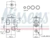 Expansionsventil, Klimaanlage NISSENS 999345 Bild Expansionsventil, Klimaanlage NISSENS 999345