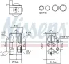Expansionsventil, Klimaanlage NISSENS 999375 Bild Expansionsventil, Klimaanlage NISSENS 999375