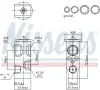 Expansionsventil, Klimaanlage NISSENS 999398 Bild Expansionsventil, Klimaanlage NISSENS 999398