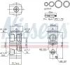 Expansionsventil, Klimaanlage NISSENS 999468 Bild Expansionsventil, Klimaanlage NISSENS 999468