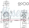 Expansionsventil, Klimaanlage hinten NISSENS 999485 Bild Expansionsventil, Klimaanlage hinten NISSENS 999485