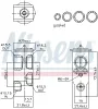 Expansionsventil, Klimaanlage NISSENS 999489 Bild Expansionsventil, Klimaanlage NISSENS 999489