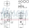 Expansionsventil, Klimaanlage NISSENS 999542 Bild Expansionsventil, Klimaanlage NISSENS 999542