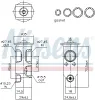 Expansionsventil, Klimaanlage NISSENS 999548 Bild Expansionsventil, Klimaanlage NISSENS 999548