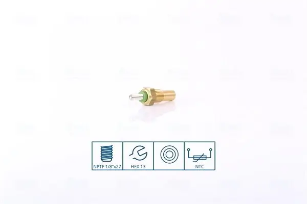 Sensor, Kühlmitteltemperatur NISSENS 207077