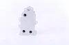 Ölkühler, Motoröl NISSENS 90737 Bild Ölkühler, Motoröl NISSENS 90737
