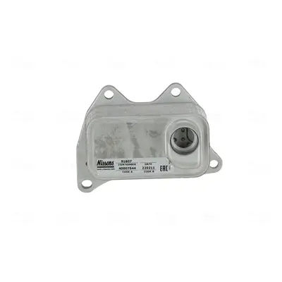 Ölkühler, Motoröl NISSENS 91607 Bild Ölkühler, Motoröl NISSENS 91607