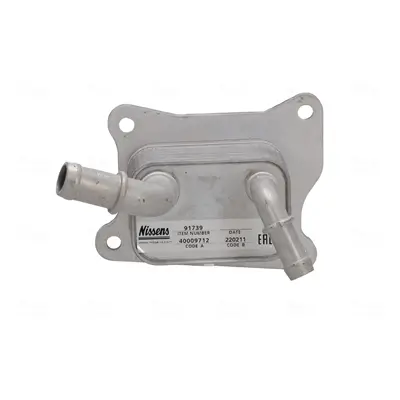 Ölkühler, Motoröl NISSENS 91739 Bild Ölkühler, Motoröl NISSENS 91739