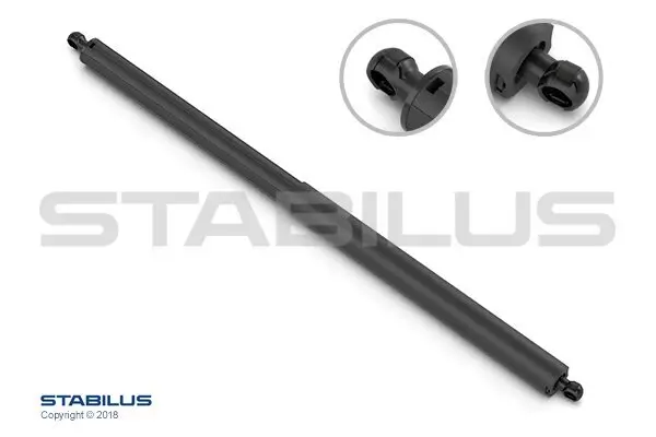 Gasfeder, Koffer-/Laderaum links STABILUS 040676