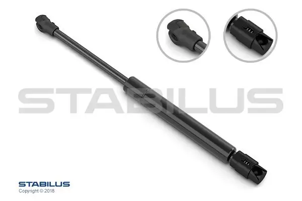 Gasfeder, Einlegeboden (Koffer-/Laderaum) STABILUS 782504