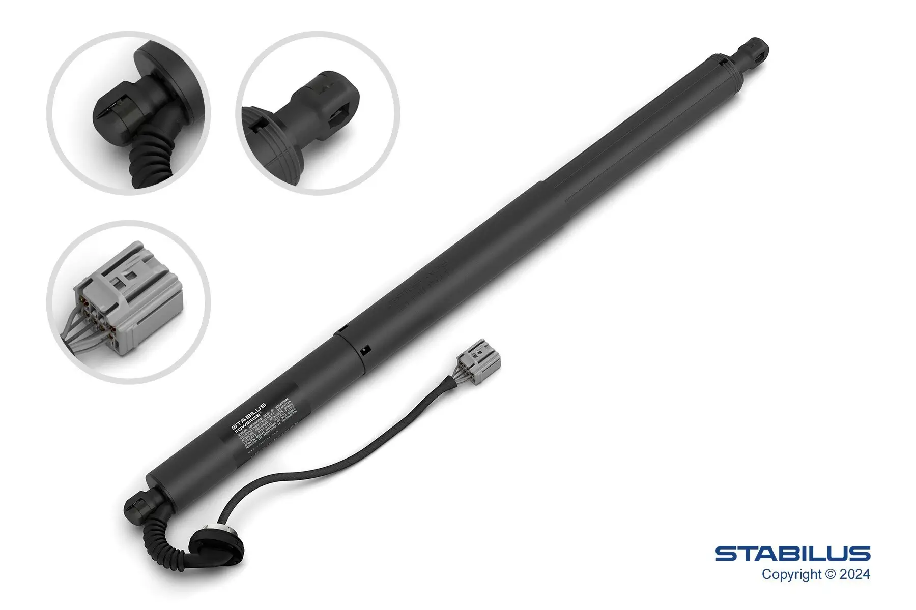 Elektromotor, Heckklappe links STABILUS 212017