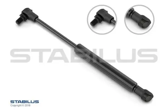 Gasfeder, Verdeck beidseitig STABILUS 4482KE Bild Gasfeder, Verdeck beidseitig STABILUS 4482KE