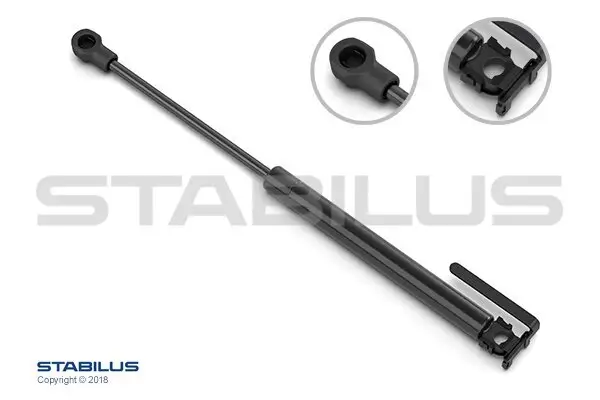Gasfeder, Verdeck Verdeckklappe beidseitig STABILUS 8056LV