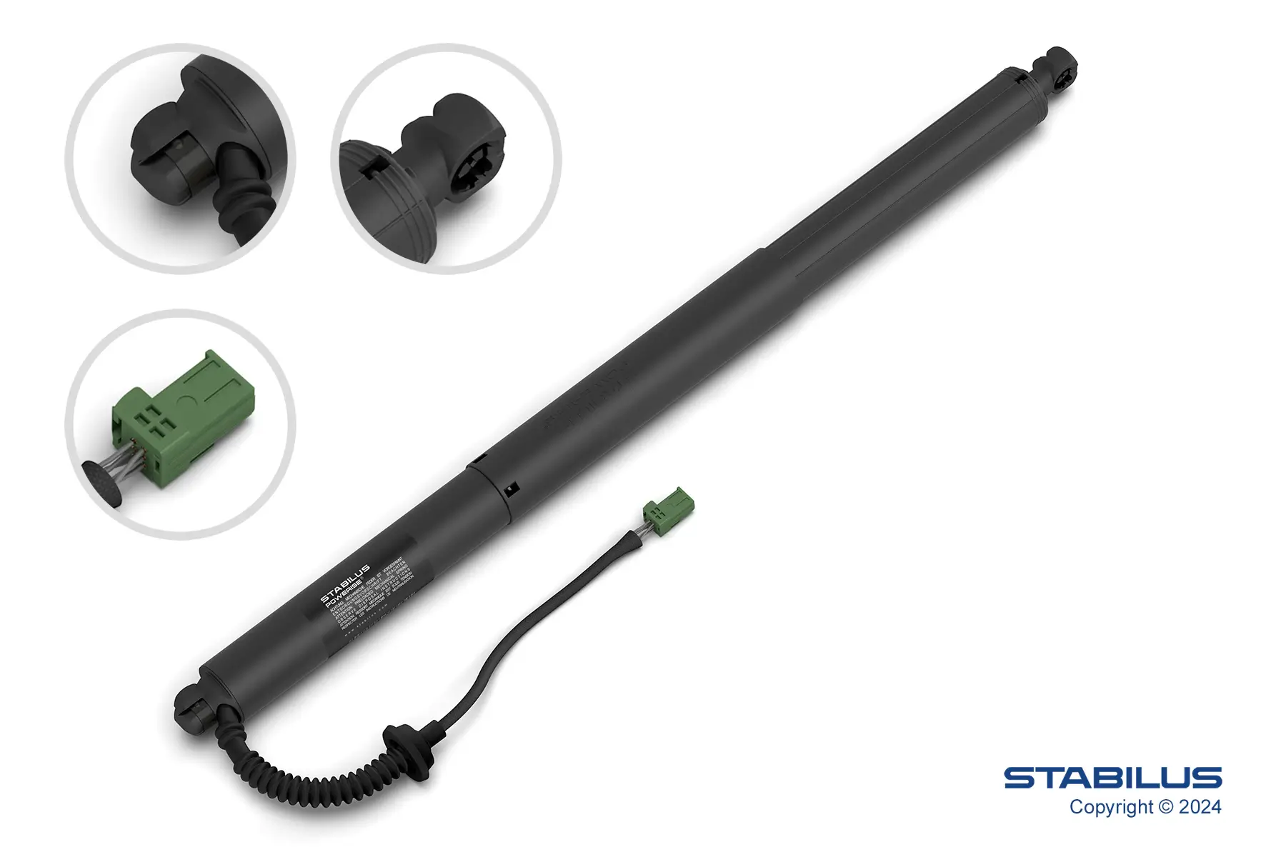 Elektromotor, Heckklappe rechts STABILUS 873363