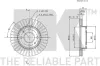 Bremsscheibe Vorderachse NK 202244 Bild Bremsscheibe Vorderachse NK 202244