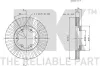 Bremsscheibe Vorderachse NK 202250 Bild Bremsscheibe Vorderachse NK 202250