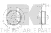 Bremsscheibe Hinterachse NK 202284 Bild Bremsscheibe Hinterachse NK 202284