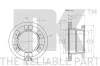 Bremsscheibe Hinterachse NK 202362 Bild Bremsscheibe Hinterachse NK 202362