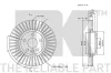 Bremsscheibe NK 202573 Bild Bremsscheibe NK 202573