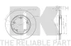 Bremsscheibe NK 202595 Bild Bremsscheibe NK 202595