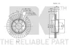 Bremsscheibe Vorderachse NK 202612 Bild Bremsscheibe Vorderachse NK 202612