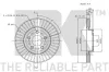 Bremsscheibe Vorderachse NK 203253 Bild Bremsscheibe Vorderachse NK 203253