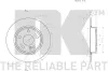 Bremsscheibe Hinterachse NK 3133113 Bild Bremsscheibe Hinterachse NK 3133113