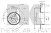 Bremsscheibe NK 203342 Bild Bremsscheibe NK 203342