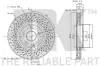 Bremsscheibe Vorderachse NK 203382 Bild Bremsscheibe Vorderachse NK 203382