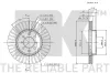 Bremsscheibe Vorderachse NK 204007 Bild Bremsscheibe Vorderachse NK 204007