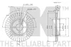 Bremsscheibe Vorderachse NK 204016 Bild Bremsscheibe Vorderachse NK 204016