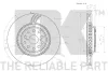 Bremsscheibe Vorderachse rechts NK 2045147 Bild Bremsscheibe Vorderachse rechts NK 2045147