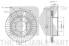 Bremsscheibe Vorderachse NK 204577 Bild Bremsscheibe Vorderachse NK 204577