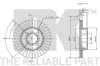 Bremsscheibe Vorderachse NK 204738 Bild Bremsscheibe Vorderachse NK 204738