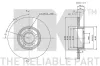 Bremsscheibe NK 204742 Bild Bremsscheibe NK 204742