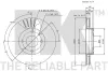 Bremsscheibe Vorderachse NK 204839 Bild Bremsscheibe Vorderachse NK 204839