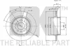 Bremsscheibe Hinterachse NK 204843 Bild Bremsscheibe Hinterachse NK 204843