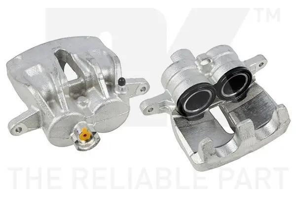 Bremssattel Vorderachse links hinter der Achse NK 214095