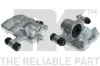 Bremssattel Hinterachse links hinter der Achse NK 214479