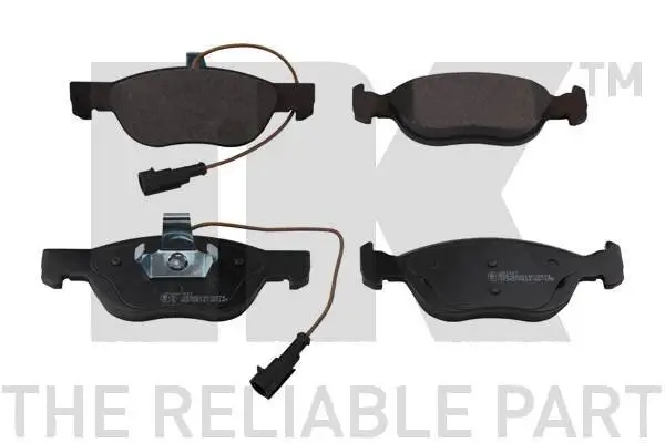 Bremsbelagsatz, Scheibenbremse Vorderachse NK 221017