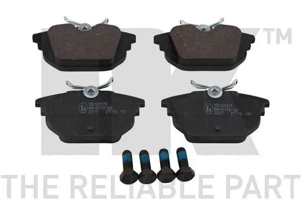 Bremsbelagsatz, Scheibenbremse NK 221019