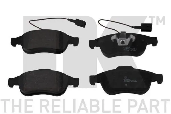 Bremsbelagsatz, Scheibenbremse Vorderachse NK 221029