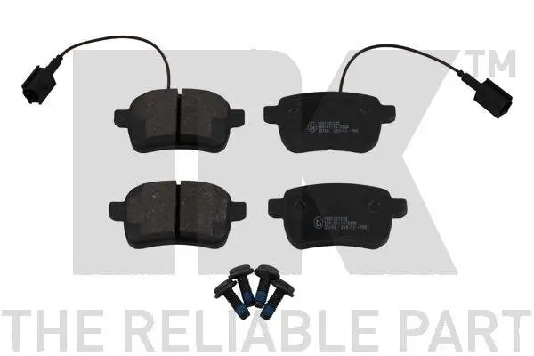 Bremsbelagsatz, Scheibenbremse NK 221032