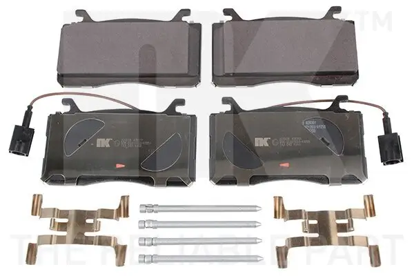 Bremsbelagsatz, Scheibenbremse Vorderachse NK 221038