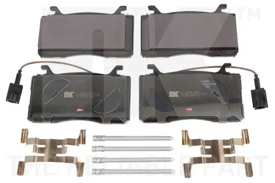 Bremsbelagsatz, Scheibenbremse Vorderachse NK 221038 Bild Bremsbelagsatz, Scheibenbremse Vorderachse NK 221038