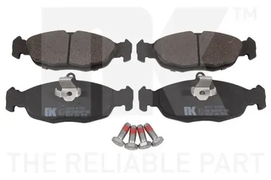 Bremsbelagsatz, Scheibenbremse Hinterachse NK 221217 Bild Bremsbelagsatz, Scheibenbremse Hinterachse NK 221217